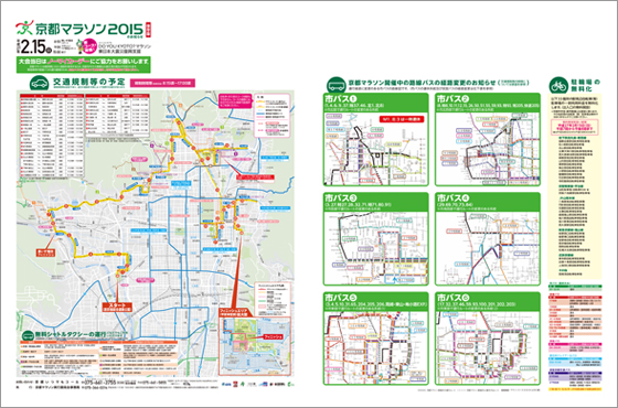 京都マラソン2015 交通規制の詳細
